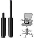 14 Inches-22 Inches Extra Long Gas Lift Cylinder Replacement, 8" Stroke, Hydraulic Pneumatic Shock Piston, Heavy Duty 1000lbs, Universal Fit For Drafting Chairs Bar Stools, Class 4, Black