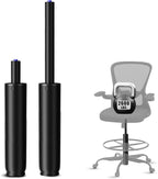 14 Inches-22 Inches Extra Long Gas Lift Cylinder Replacement, 8" Stroke, Hydraulic Pneumatic Shock Piston, Heavy Duty 1000lbs, Universal Fit For Drafting Chairs Bar Stools, Class 4, Black