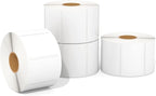 MUNBYN 2.25"x1.25" Thermal Sticker Labels, Self-Adhesive Barcode Label Paper for Direct Thermal Printer and Business, Multi-Purpose Rectangle Address Shipping Mailing Stickers,4000 Sheets/4 Rolls