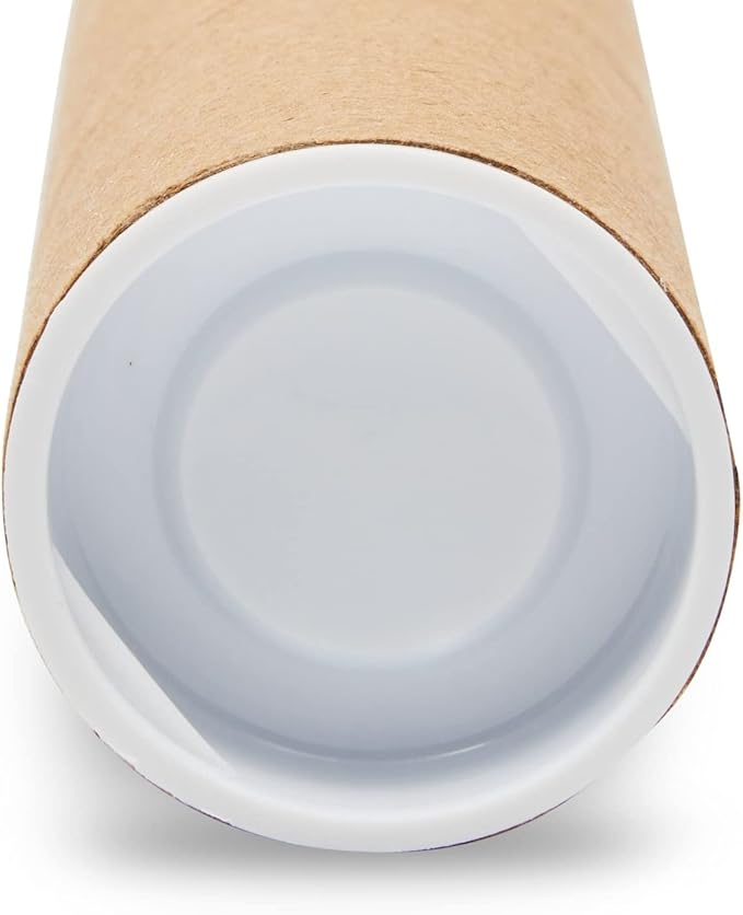 Stockroom Plus Cardboard Poster Tubes & Document Mailers - Durable Mail Tubes for Secure Transport - Versatile Poster Storage - 2 in x 15 in, Pack of 12, Brown