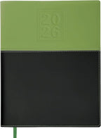 2026 Planner Calendar, 8"x10" : Includes 14 Months (November 2025 - December 2026) / 2026 Weekly Planner/Weekly Agenda/Monthly Calendar Organizer (Green/Black)
