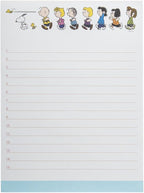Graphique “Peanuts Run” Large Notepad | 150 Tear-Away Sheets | Task Planner | Daily Organizer | Memo Writing Pad | Priority Checklist | Undated | 6” x 8”
