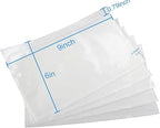 Coopaty 6" x 9" Adhesive Packing List Envelopes Clear Plastic Mailing Shipping Envelope Pouch (50 Bags)