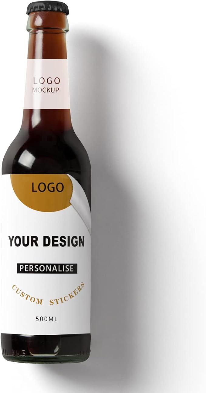 Custom Stickers for Business Logo & Personalized Stickers Text Name Image Photo for Small Business 10,100,120pcs