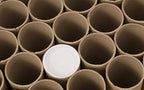 MagicWater Supply Mailing Tube - 2 in x 12 in - Kraft - 10 Pack - for Shipping and Storage of Posters, Arts, Crafts, and Documents