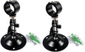 Laser Module Brackets 360-Degree Adjustable Positioning Bracket 22mm (2-Pack) - Black Alumina