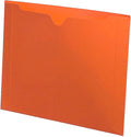 Ecom Folders Orange 11pt Standard Duty Dental File Folder, Letter Size, 50 Count