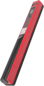 Zunate Portable A4 Handheld Scanner, 900 DPI USB Document, Photo Scanner with Offline Mode, Handheld Image Scanne for Home and Office (Red)