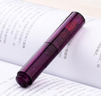 czxwyst Majohn Wancai 2.0 Mini Pocket-Size Eyedropper Fountain Pen (F Nib 0.5mm, Starry Purple)