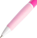 Simply Genius Retractable Ballpoint Pens - 100 Pack, Assorted Barrel Colors, Black Ink, 1.0 Mm Medium Tip - Bulk Pens for Office & School Supplies
