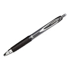 uni-ball 207 Retractable Gel Pens Medium Point, 0.7mm, Black, 12 Pack
