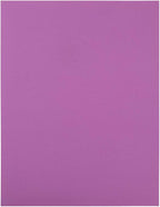 JAM PAPER Full Sheet Shipping Labels - Printable Sticker Paper - 8 1/2 x 11 - Violet - 10 Full Pages/Pack