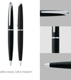 Cross ATX Refillable Ballpoint Pen Presented in a Luxury Gift Box - Medium Point, Black Ink, Basalt Black
