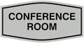 Fancy Conference Room Sign (Light Grey/Black) - Small