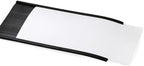 SmartSign (10-Pack) Magnetic C Channel Card Label Holders - 3" x 6" Metal Racks and Shelf Label Holders with Paper Inserts