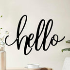 8x12 inch HELLO Sign metal home decoration wall decoration, corridor entrance, door home decoration