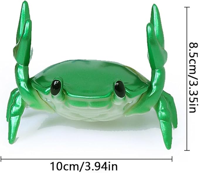 LOGUTIA Golden Yellow Crab Pen Holder Cute Yellow Crab Storage Creative Pen Holder Heavy-Lifting Golden Crab Stationery Gifts Desk Supplies Office Table Storage(golden)