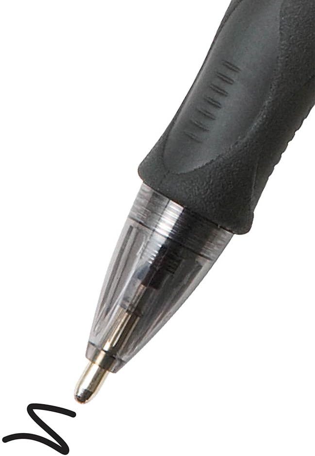 BIC Glide Bold Retractable Ball Point Pen, Bold Point (1.6mm), Black, Great For Everyday Use, (Pack of 12, 432 Count Total)