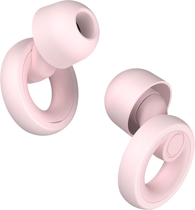 Jayine Ear Plugs for Noise Cancelling Ear Protection EarPlugs for Sleep,Concerts,Work,Study,8 Size Eartips with Small Box,Perfect -30dB Silicone Earplugs for Noise Reduction