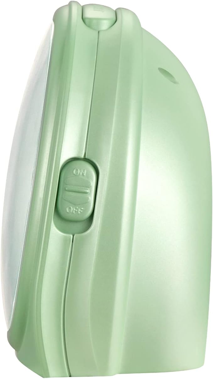 Tinload 5.5" Large Analog Alarm Clock Silent Non Ticking, Gentle Wake, Beep Sounds, Increasing Volume, Battery Operated Snooze and Manual Light, Easy Set