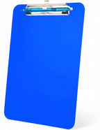 TFDLCG zm Blue Plastic Clipboard with Pen Holder,Nursing Clipboard Standard Letter A4 Size,Thickened Clip Boards 8.5x11,Hanging Clipboards for Men Kids Students Office School Home Work