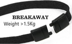 Bird Fiy Lanyards Safety Black Lanyards Neck Flat Premium Breakaway Badge Lanyard with J-Hook for ID Nametag Badge Holder (Black, 25 PCS)