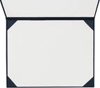 GraduationMall 8.5"x11" Smooth Padded Diploma Cover Certificate Holder Darkblue,1-Pack