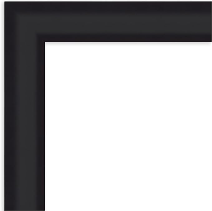 Amanti Art Black Framed Magnetic Board 17x23 Small Vision Board for use with Magnets, 100% Metal Sheet to Display Items as Office Decor or for Home Organization in mudroom, Kitchen or Kids Room
