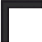 Amanti Art Black Framed Magnetic Board 17x29 Small Vision Board for use with Magnets, 100% Metal Sheet to Display Items as Office Decor or for Home Organization in mudroom, Kitchen or Kids Room