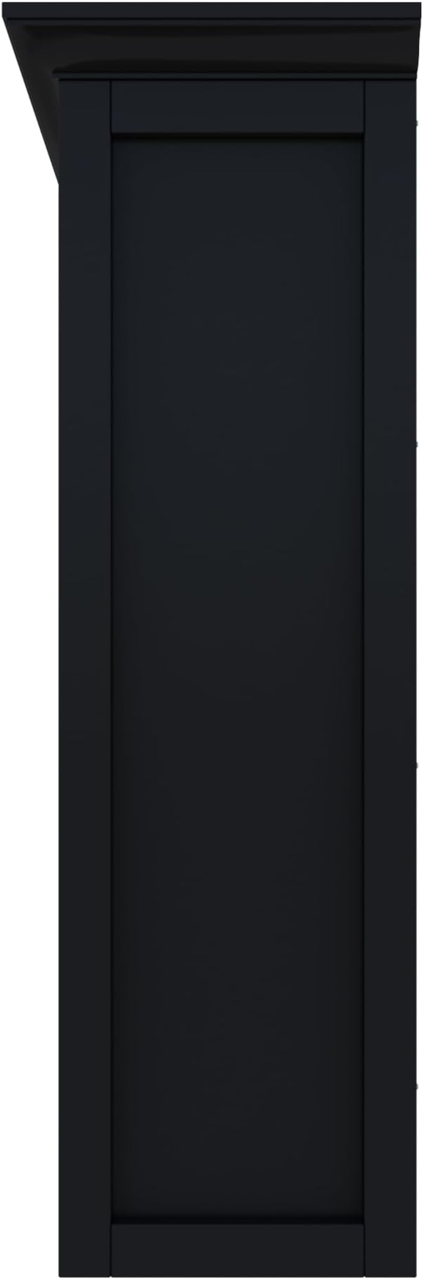 OSCHF Cube Storage Bookcase with Base - Wooden 3 Tiers Floor Standing Open Shelf Cabinet for Home and Office, 12-Cube Lattice Bookshelf, Black