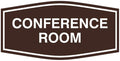 Fancy Conference Room Sign (Dark Brown) - Medium