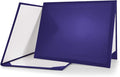 GraduationMall 8.5"x11" Smooth Padded Diploma Cover Certificate Holder Purple,1-Pack
