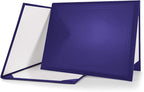 GraduationMall 8.5"x11" Smooth Padded Diploma Cover Certificate Holder Purple,1-Pack