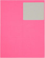 JAM PAPER Shipping Address Labels - Large - 3 1/3 x 4 - Pink - 120/Pack