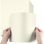 Fainne 200 Sheets 8.5 x 11 Inches Card stock Thick Paper Heavyweight Card Stock Printer Paper 250 GSM 92 lb Cover 170 lb Text for Invitations Menus Crafts DIY Projects(Cream)