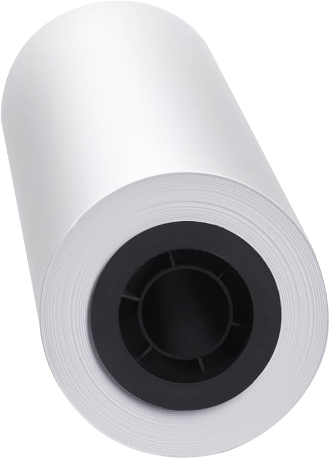 VEVOR Wide Format Paper, 24 in x 150 ft Plotter Roll, 8 Rolls CAD Bond Rolls with 2 in Core, 20 LB Bond Paper Rolls, Ideal for CAD Drawings, Engineering Plans, GIS Maps, and Architectural Designs