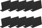 VILLCASE 10pcs Shaped Mini Blackboards Desktop Message Signs for Shops Bakery Restaurants Reusable PVC Chalkboards for Menus Notes and Reminders