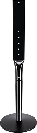 VAIIGO Heavy Duty Parking Sign Base Cast Iron 48" Parking Sign Post, Heavy Duty Cast Iron Sign Holder Base, Movable Sign Stand Suitable for Hanging Warning, Notice, Guiding Sign Display Stand (Black)