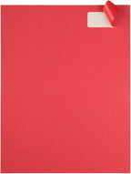 JAM PAPER Return Address Labels - Standard Mailing - 1 x 2 5/8 - Red - 120 Shipping Labels/Pack