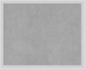 Amanti Art Silver Framed Magnetic Board 17x21 Small Vision Board for use with Magnets, 100% Metal Sheet to Display Items as Office Decor or for Home Organization in mudroom, Kitchen or Kids Room