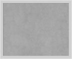 Amanti Art Silver Framed Magnetic Board 17x21 Small Vision Board for use with Magnets, 100% Metal Sheet to Display Items as Office Decor or for Home Organization in mudroom, Kitchen or Kids Room