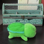 XZR Cute Pen Bag Case Box Stocking Stuffers Cute Creative Animal Cartoon Large Capacity Shark Bird Zipper Organizer Storage Bag Box Nice Gift (Turtle)