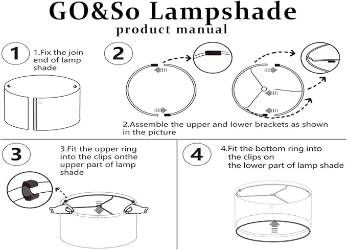 GO&SO Black Velvet Lamp Shades Set of 1 Large Drum Lampshades -16" Top x 16" Bottom x 12" High(Spider) Traditional Fabric Lamp Shade for Table Lamps - Replacement Lampshade - Assembly Required