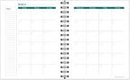 FranklinCovey - Undated Planner | Weekly - Wire-Bound Planner (7” x 8.5” X 1”)
