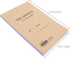 ibasenice Business Invoice Receipt Book 2-Part English Tax Invoice Retail Order Forms Record Keeping Purchase Order Tracking Receipt for Small Business 100 Pages/Book