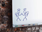 edding 29 Ecoline whiteboardmarker set - zwart, rood, blauw, groen - 4 whiteboardstiften - beitelpunt 1 - 5 mm - boardmarker uitwisbaar - voor whiteboard, flipchart, prikbord, memobord - navulbaar