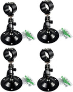 Laser Module Bracket 360-Degree Adjustable Positioning Bracket 22mm (4-Pack) - Black Alumina