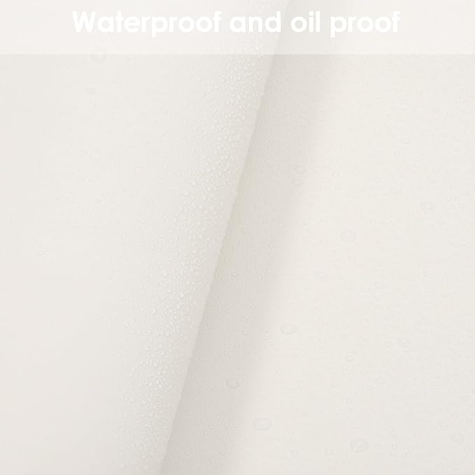 Zinkooat Leather Desk Mat,1.8mm Thick,12x66 Inch Desk Cover,Desk Protector Mat,Dresser Cover Top,Desktop Cover,Dresser Cover Top for Bedroom,Table Protector Mat(White+White,12×66)