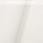 Zinkooat Leather Desk Mat,1.8mm Thick,12x42 Inch Desk Cover,Desk Protector Mat,Dresser Cover Top,Dresser Top Cover,Dresser Top Protector,Desk Covers On Top of Desks(White+White,12×42)