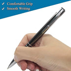 HH-STUDIO CUSTOM 50 Promotional Metal Ballpoint Pen Engraved With Your Logo Company Info or Message